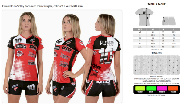 Jafet Volley donna